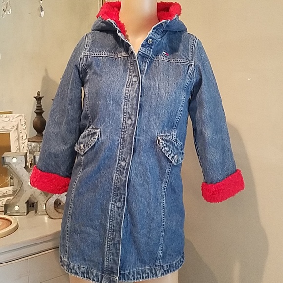 Tommy Hilfiger Other - Tommy Hilfiger Lined Long Jean Jacket